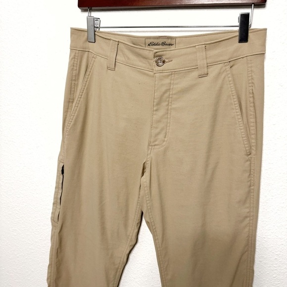 Eddie Bauer Travex women performance outdoor hiking pants beige 30x30 - Picture 3 of 10